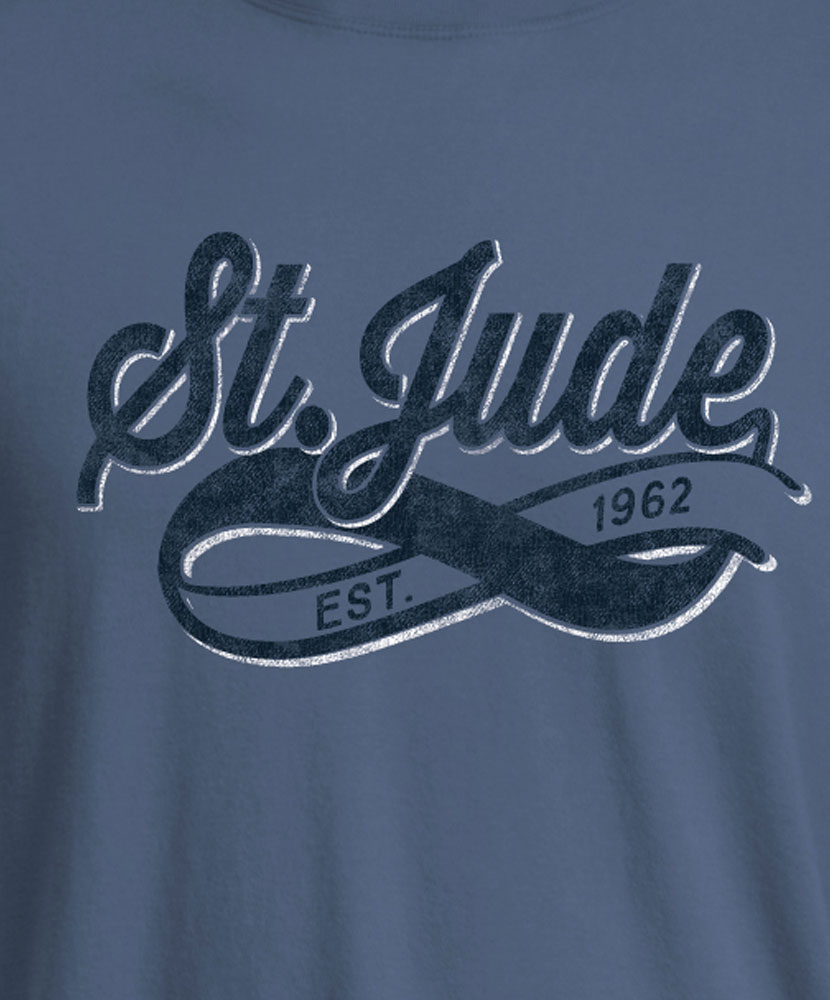St. Jude Script Banner T-Shirt